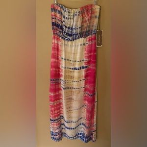 Leshop Tie Dyed Maxi Dress (Junior)
